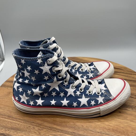 Converse All Star Shoes CTAS Womens 9.5 Canvas Midnight Stars Comfort Skate - Picture 1 of 8